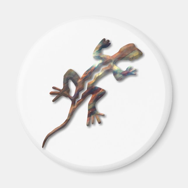 Lizard-Kupfer Magnet (Vorne)