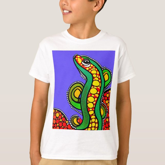 Lizard Liebe T-Shirt (Vorderseite)