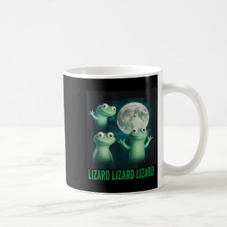 Lizard Lizard Lizard Funny Lizard Moon Trending Me Kaffeetasse