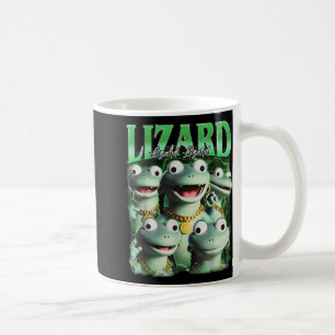 Lizard Lizard Lizard Funny Meme Lizard Bootleg Wei Kaffeetasse
