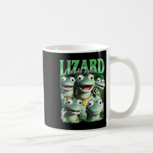 Lizard Lizard Lizard Funny Meme Lizard Bootleg Wei Kaffeetasse