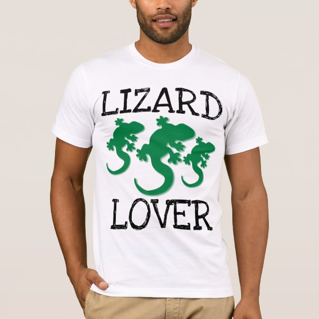 LIZARD LOVER T - SHIRT (Vorderseite)