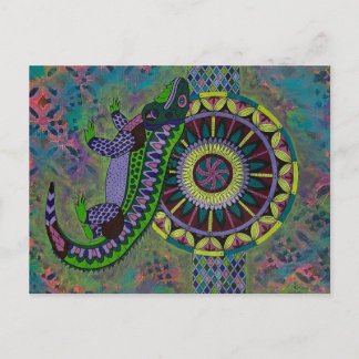 Lizard Post Card Postkarte