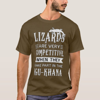 Lizard Reptiles Reptile Gecko Animal Funny Gift T-Shirt