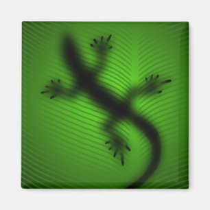 Lizard Silhouette Magnet