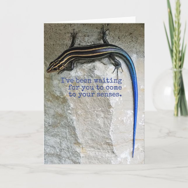 Lizard (Skink) Karte (Vorderseite)