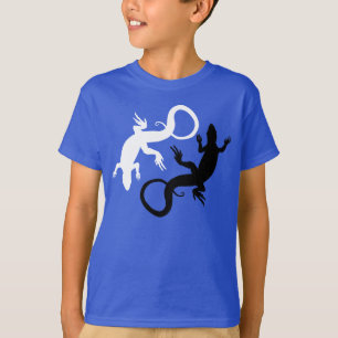 Lizard T - Shirt Cooles Bio Lizard Art Shirt