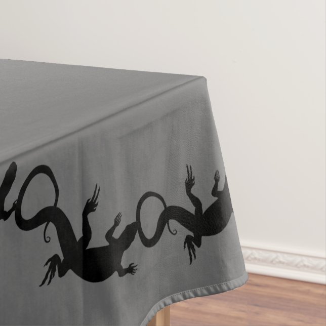 Lizard Tablecloth Reptile / Lizard Art Tablecloth Tischdecke (Beispiel)