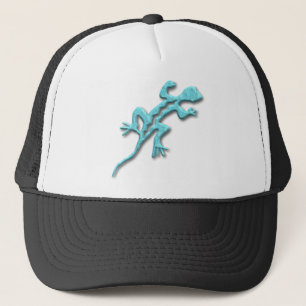 Lizard-Türkis Truckerkappe