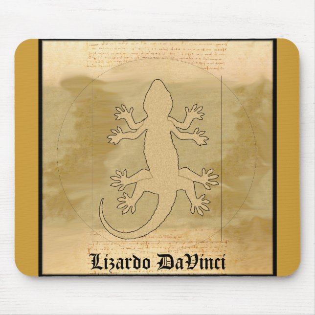 Lizardo DaVinci Mousepad (Vorne)