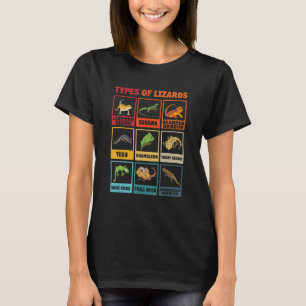 Lizards Reptilientiertiere T-Shirt