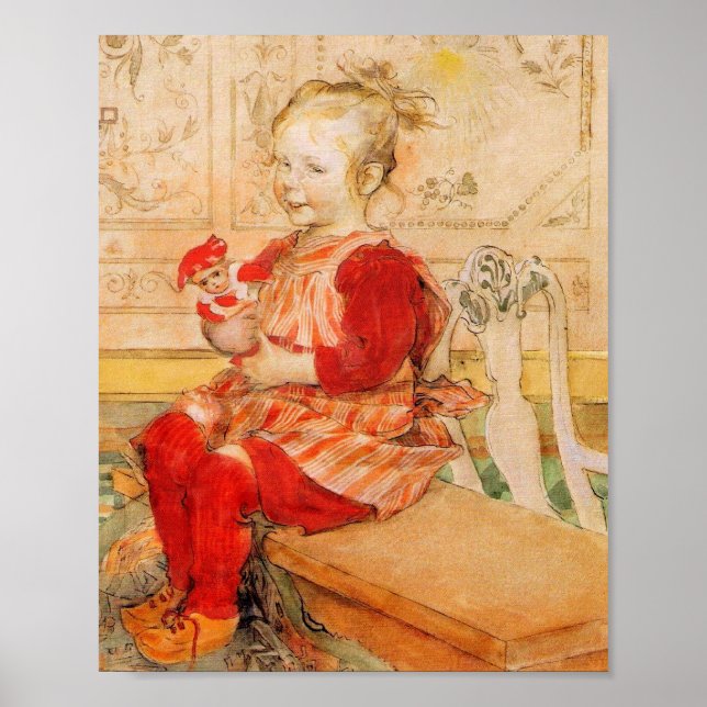 Lizbeth Holding a Doll Poster (Vorne)