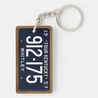Lizenz-Platten-Schlüsselanhänger 1957 Kentuckys Schlüsselanhänger
