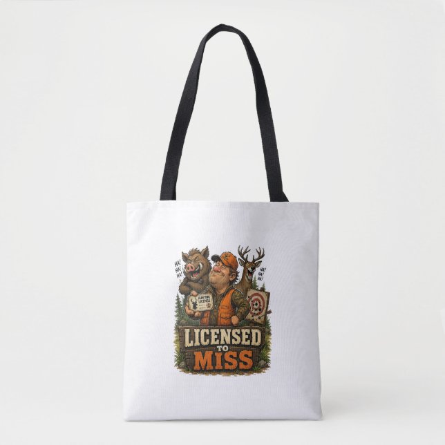 Lizenz zum Verfehlen Tasche (Vorderseite)