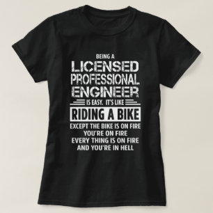 Lizenzierter Beruflicher Ingenieur T-Shirt