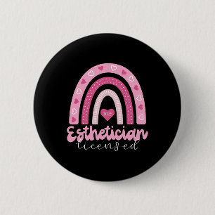 Lizenzierter Esthetician Abschluss 2025 Skin Care  Button
