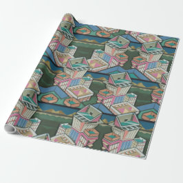 Lizenzierung für 3D-Collage in Wildleder Geschenkpapier