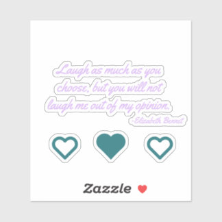 Lizzie Bennet Laptop Sticker