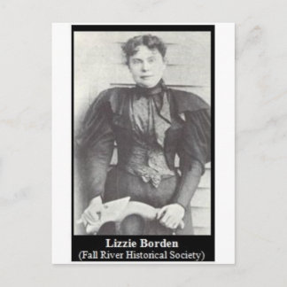 Lizzie Borden Postkarte