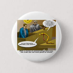 Lizzie Borden Prozess Lustige Cartoon Geschenke Button