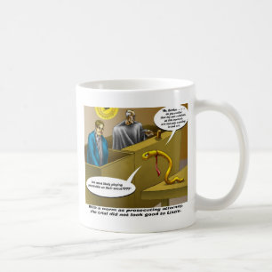 Lizzie Borden Prozess Lustige Cartoon Geschenke Kaffeetasse