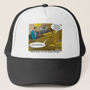 Lizzie Borden Trial Funny Cartoon Geschenke Truckerkappe