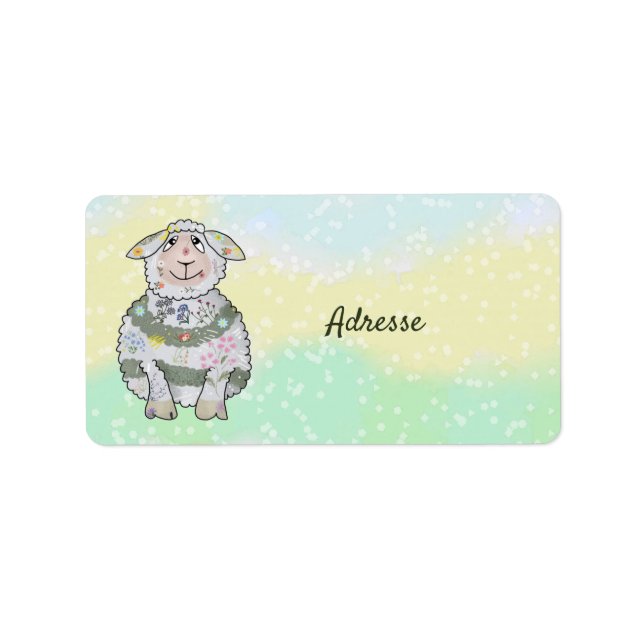 Lizzy adressaufkleber (Vorne)