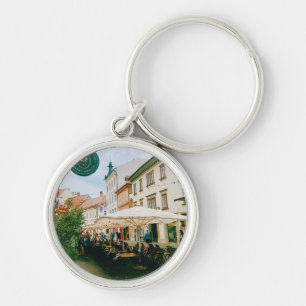 Ljubljana Cityscape Schlüsselanhänger