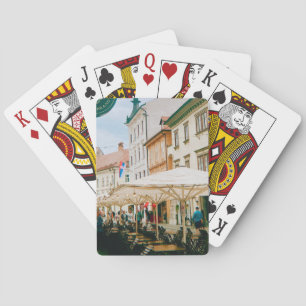 Ljubljana Cityscape Spielkarten