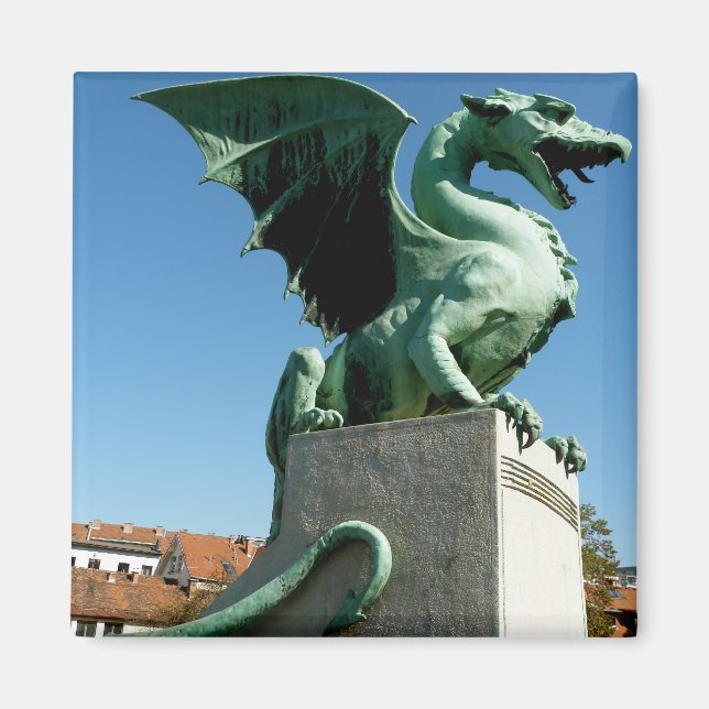Ljubljana Dragon Magnet (Vorne)