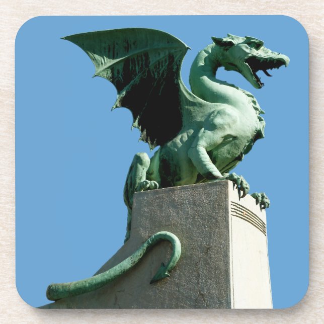 Ljubljana Dragon Untersetzer (Vorderseite)