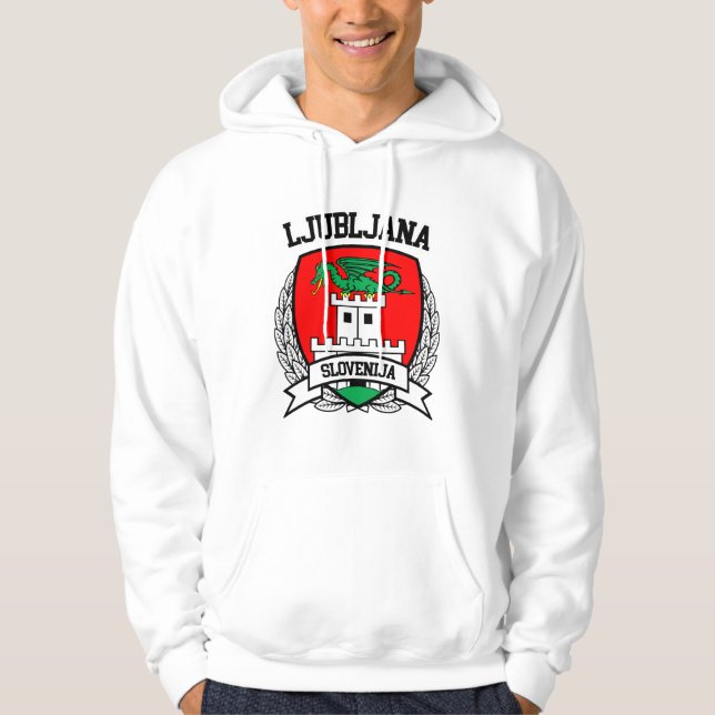 Ljubljana Hoodie (Vorderseite)