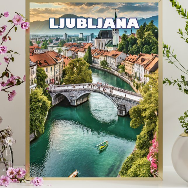 Ljubljana Poster (Von Creator hochgeladen)