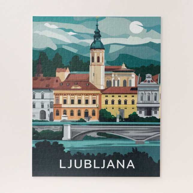 Ljubljana, Slowenien  (Vertikal)