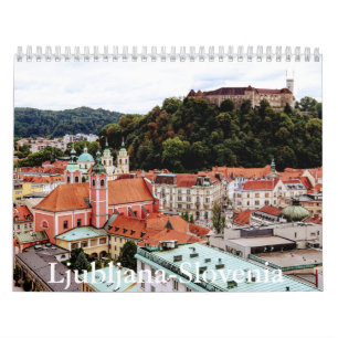 Ljubljana-Slowenien-Kalender Kalender