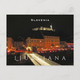 Ljubljana, Slowenien Postkarte