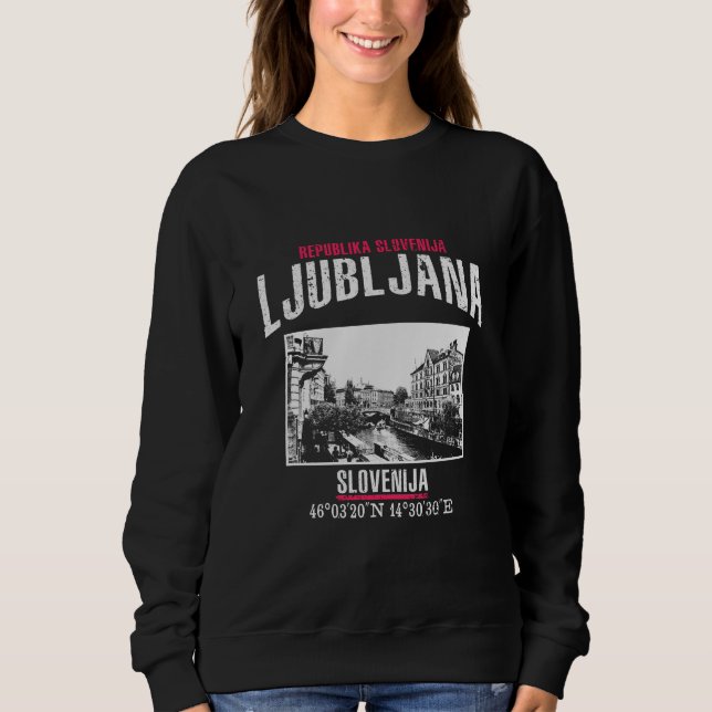 Ljubljana Sweatshirt (Vorderseite)