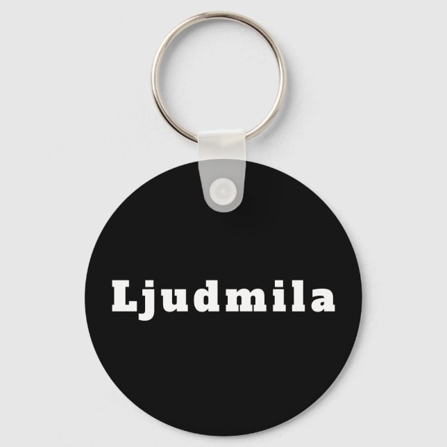Ljudmila Schlüsselanhänger (Vorderseite)