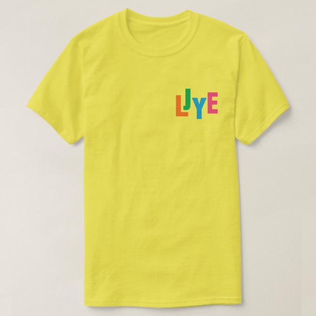 LJYE 2-seitiges T-Shirt (Design vorne)