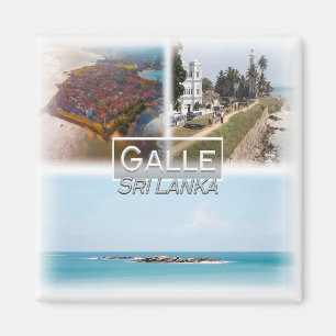 LK0020 Asien, Sri Lanka, Galle, Kühlschrank Magnet