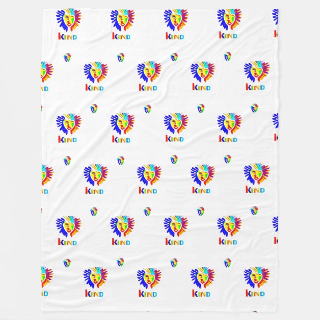 LK Logo Baby Blanket - Komfort, der Inspiriere Fleecedecke (Vorderseite)