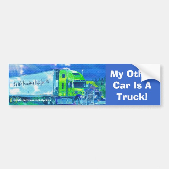 LKW Big Rig Designs für LKW-Liebhaber Autoaufkleber (Vorne)