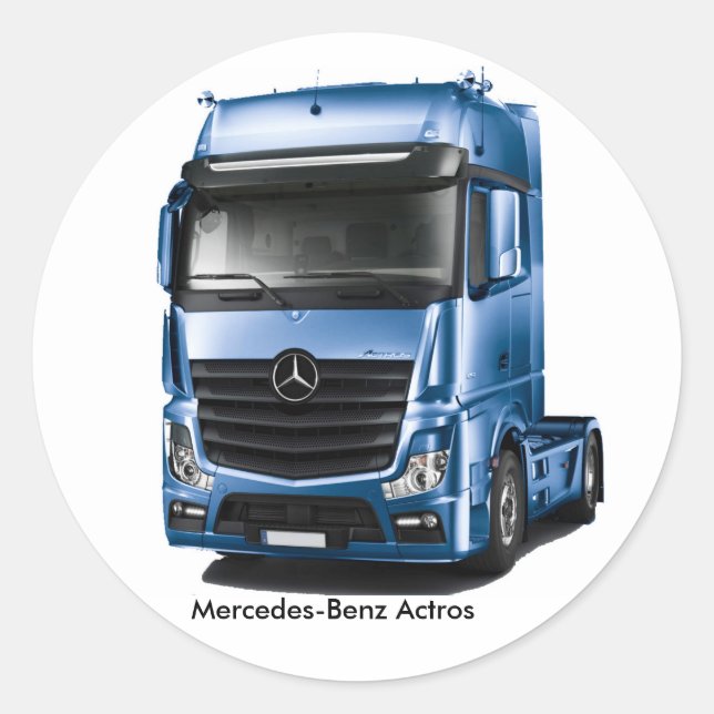 LKW-Bild für klassisch-rundglänzende Aufkleber (Vorderseite)