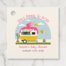 LKW-Camper Pink Babydusche für den Pop Eis Pop