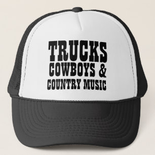 LKW-Cowboys und Countrymusik Truckerkappe