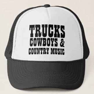 LKW-Cowboys und Countrymusik Truckerkappe