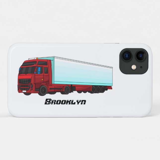 LKW-Darstellung Case-Mate iPhone Hülle (Rückseite (Horizontal))