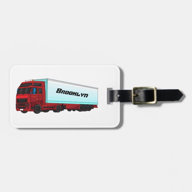 LKW-Darstellung Gepäckanhänger (Vorderseite horizontal)