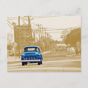LKW durch die Innenstadt von Georgetown, Texas (AC Postkarte