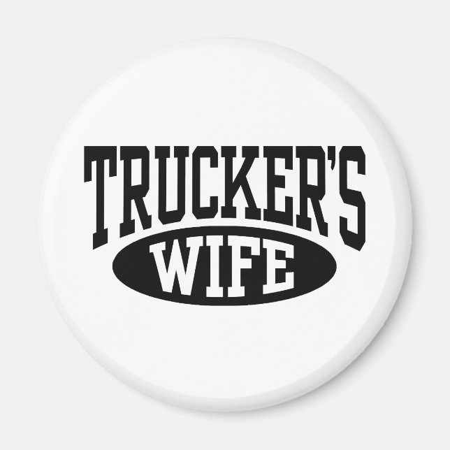 LKW-Ehefrau Magnet (Vorne)